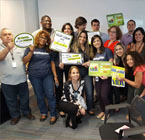 Equipe Doe+Vida realiza palestra em dia dedicado ao voluntariado na Deloitte