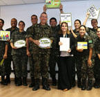 Doe+Vida realiza palestra para militares