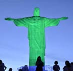 Doação de Órgãos: Cristo Redentor será iluminado de verde nesta quinta
